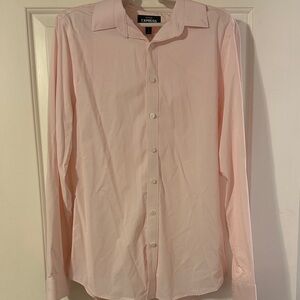 Express Men's Light Pink Dress Shirt